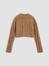 Solid Braided Sweater