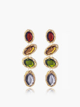 Colorful Rhinestone Earrings