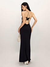 Backless Cami Fishtail Jersey Dress