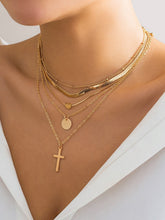 Multi-Layered Stacking Pendant Necklace