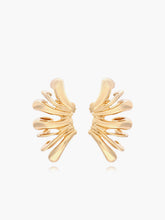 Golden Angel Wings Stud Earrings