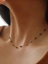 Colorful Beaded Link Necklace