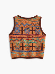 Boheme V-Neck Sweater Vest