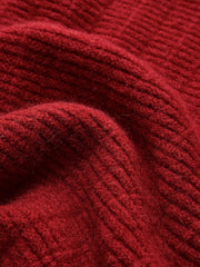 Plain Breasted Lapel Cardigan