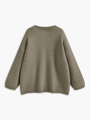 Versatile Pockets Oversized Cardigan