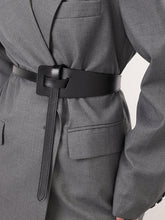 Asymmetrical Knotted Leather Belt