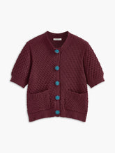 Button Detail Pockets Fit Cardigan