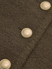 Elegant Button Pockets Cardigan