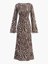 Tye Dye Printed Bell Sleeve Dress