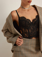 Lace Crop Cami Top
