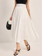 Elegant A-Line Pleated Skirt