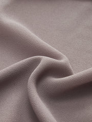 Semi-Sheer Button Pleated Chiffon Blouse
