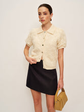 Sequin Embellished Lace Knit Cardigan