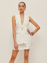 Pocket Detail Tailored Vest