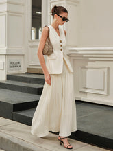 Decor Pockets Tailored Vest