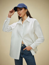 Sheer Button-Down Shirt