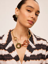 Gold-Tone Layered Chain Necklace