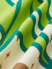 Floral Wrap Dress With Tie Waist