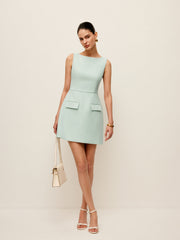 Pocket Detail Sleeveless Dress