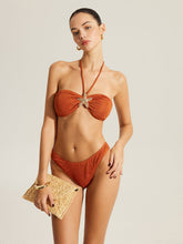Starfish Detail Bikini Set With Cover-Up Skirt