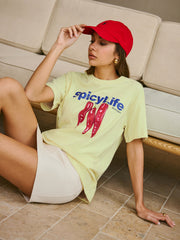 Cotton Print T-Shirt