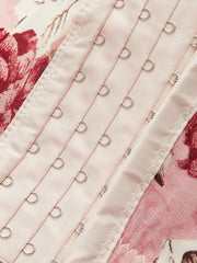 Floral Print Corset Top