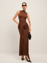 Twisted Knot Sleeveless Dress