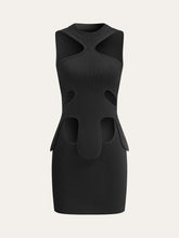 Cut-Out Halter Dress