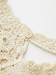 Sheer Sleeveless Crochet Top