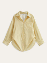 Pocketed Striped Shirt
