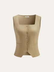 Linen & Cotton Skirt Set