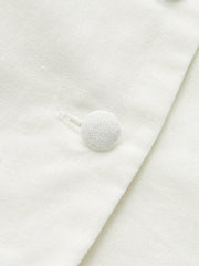 Halter Collar Button-Up Mini Dress