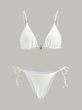Textured Bikini Set