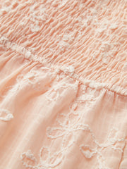 Shirred Halter Crop Top