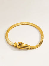 Golden Chain-Style Bracelet
