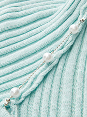 Ribbed Halter Knit Top