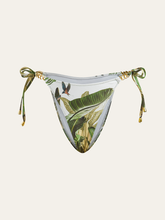 Print Chain Tie-Side Bikini Bottom