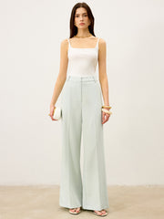 High-Waisted Wide-Leg Pants