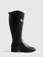 Belted Knee-High Knight Boots