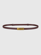 Vintage Magnet Closure Slim Belt