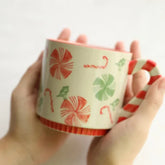 Christmas Hand-painted Gingerbread Man Ceramic Mug Coffee Mug Mugs Coffee Cups