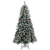 Pinecone Christmas Tree with Berry Pine Nuts Very Beautiful with Automatic Hinges Quick Installation Advanced Xmas Tree Green