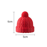 Christmas Hat Shaped Silicone Wine Bottle Stopper Cap Beer Champagne Bottle Plug Sealed Stopper Home Decorative Bar Tools