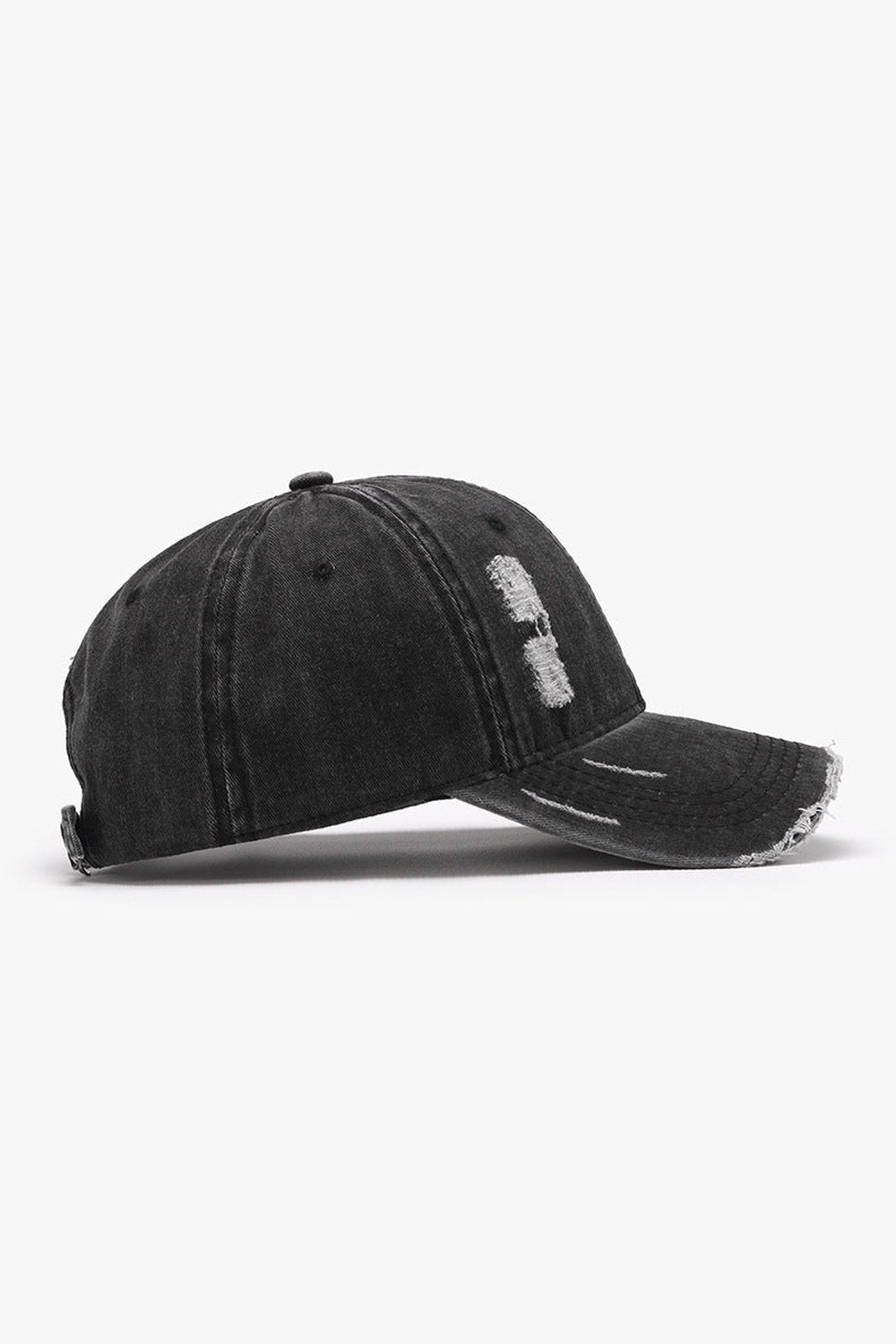 Distressed Adjustable Cotton Baseball Cap