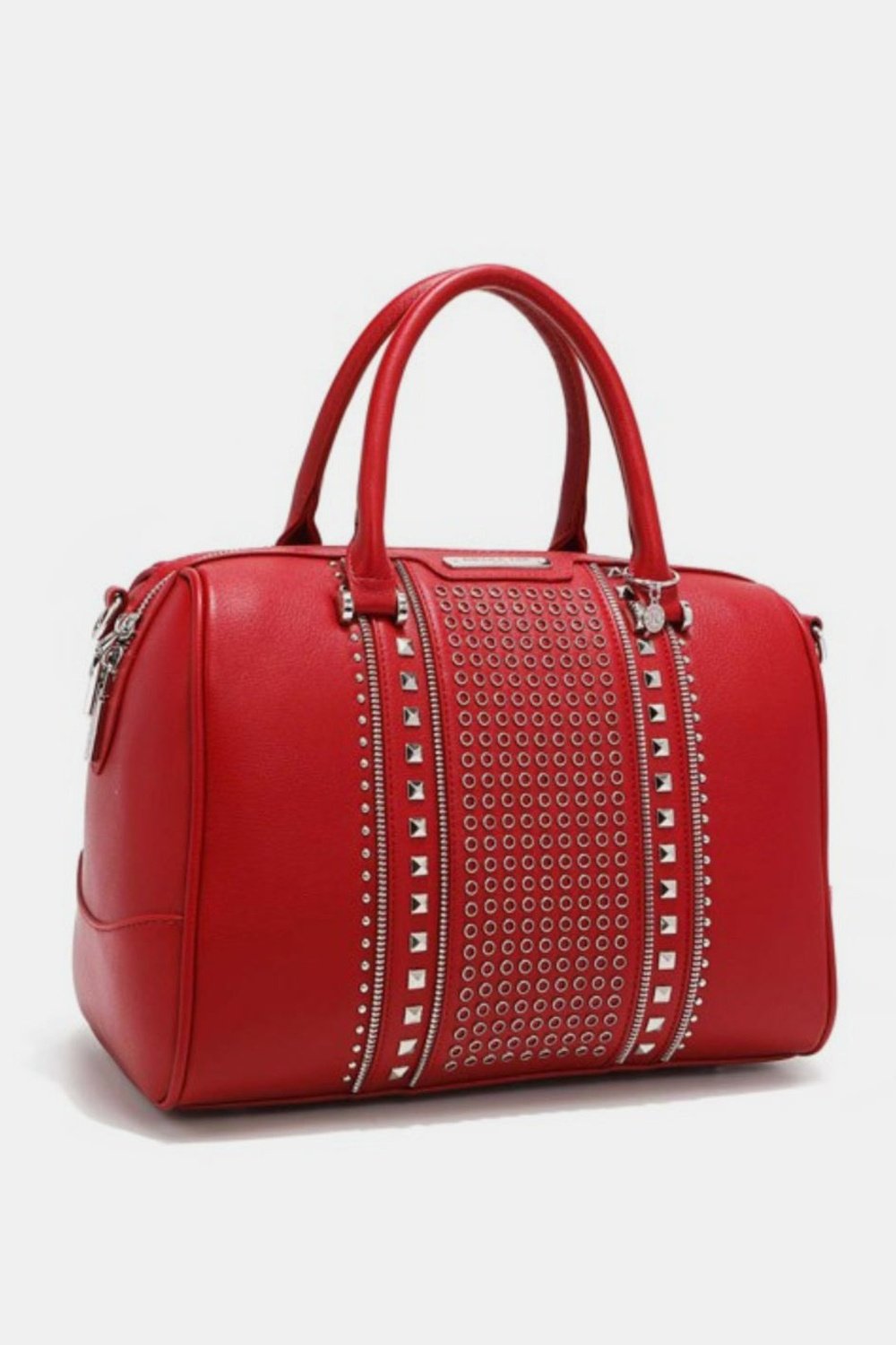 Nicole Lee USA Studded Boston Bag