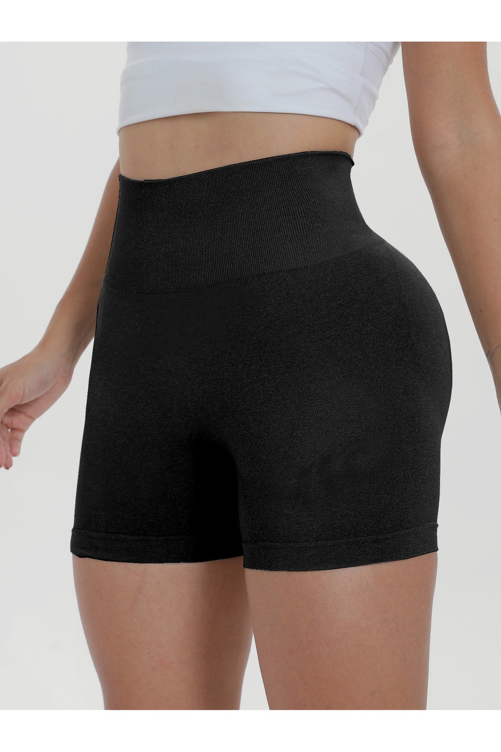 High Waist Active Shorts