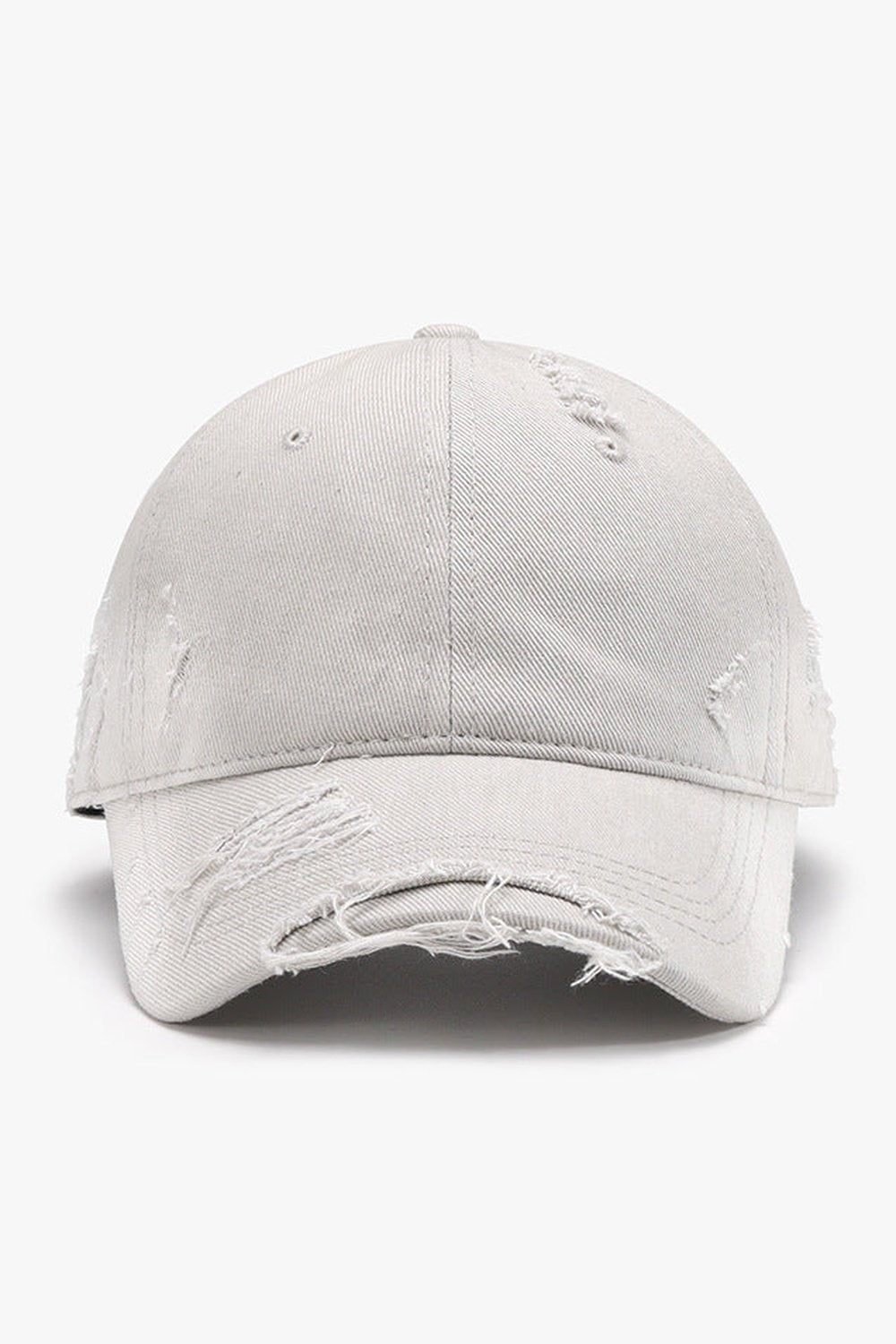 Distressed Adjustable Cotton Hat