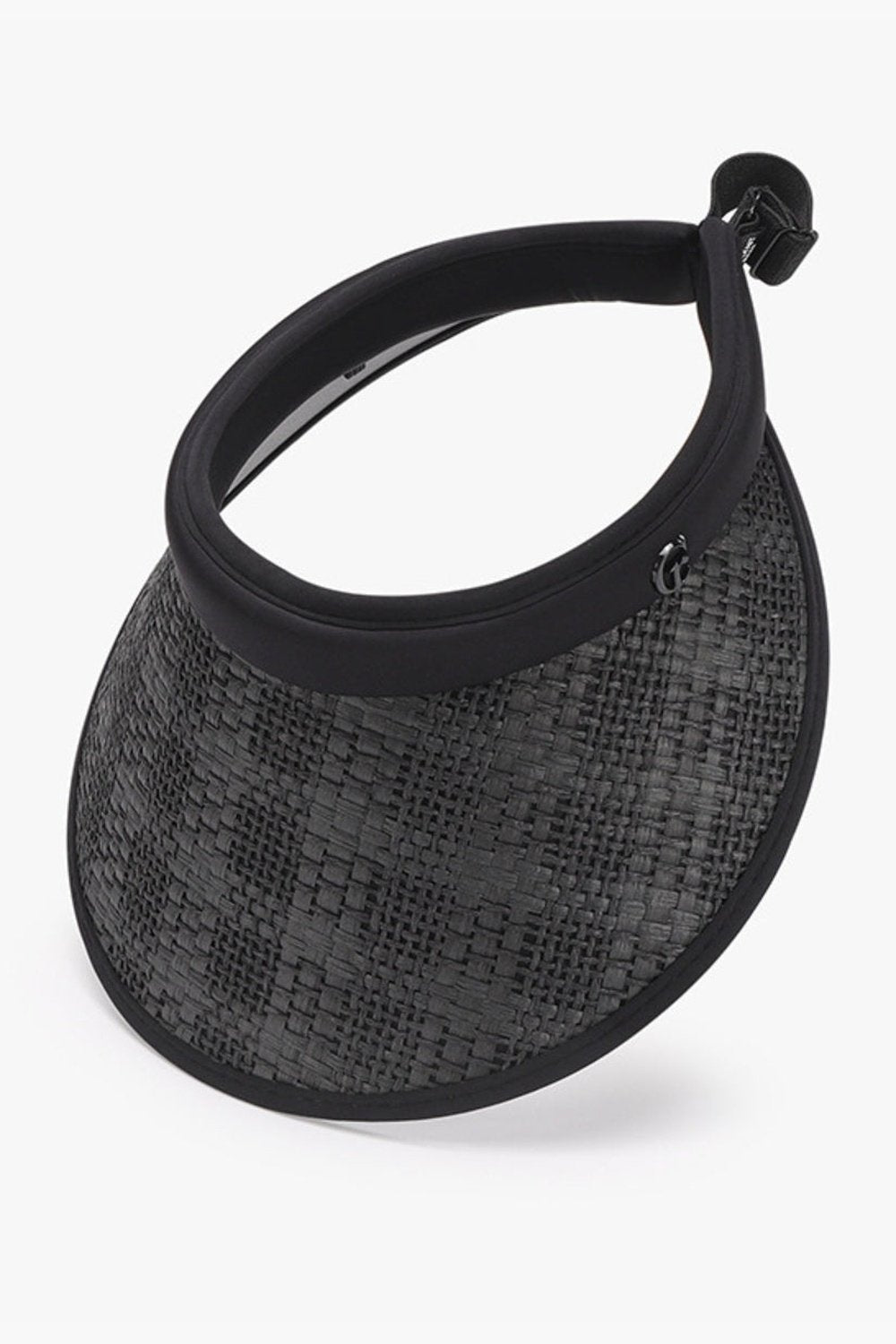 Solid Adjustable Weave Visor