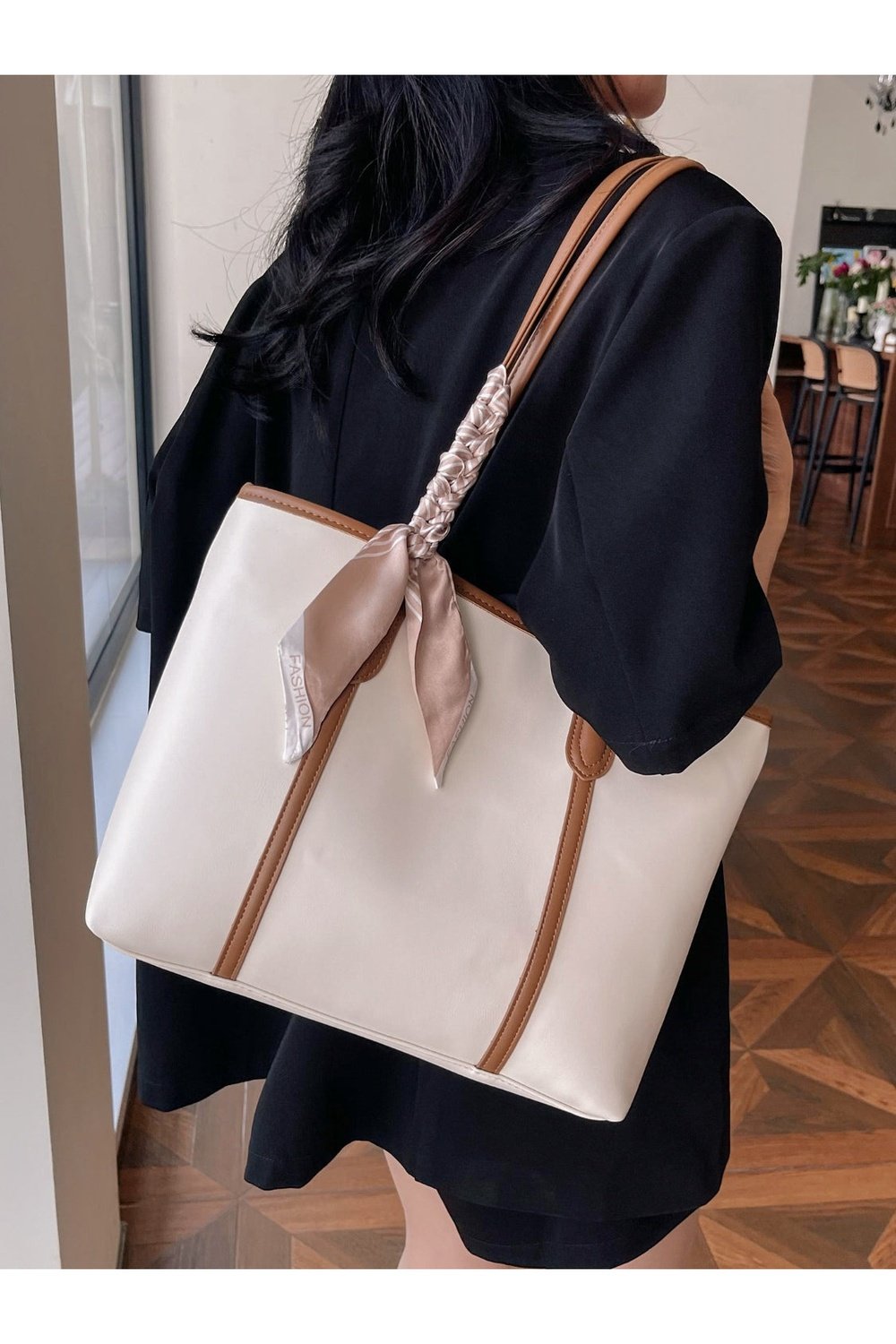 PU Leather Tote Bag