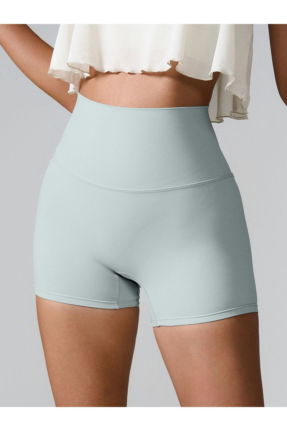 High Waist Active Shorts